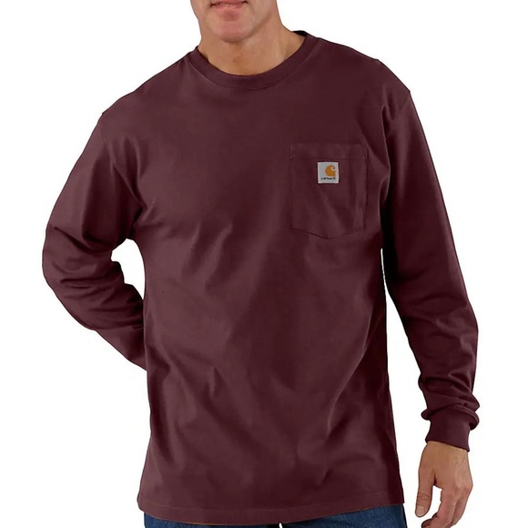 Carhartt Loose Fit Heavyweight Long-Sleeve Pocket T-Shirt - Size XL - Picture 1 of 2